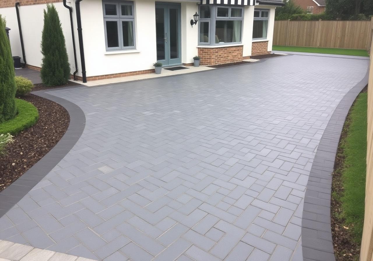 Block Paved Driveway